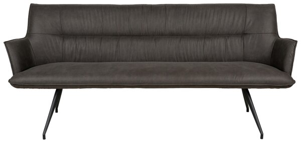 LAVICA, kov, textil, 203,5/87/64 cm Novel - Lavice