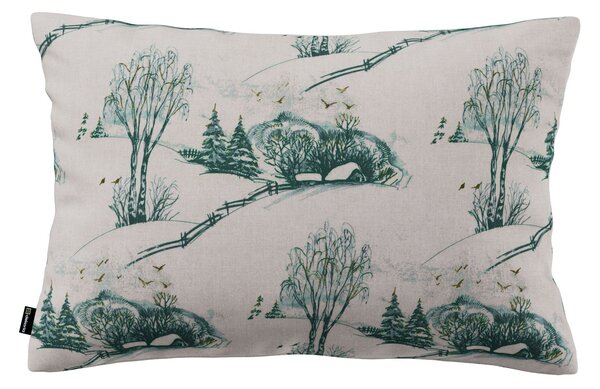Karin - jednoduchá obliečka, 60x40cm farba produktu biela látka vzorované