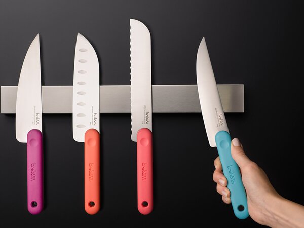 Nôž na salámy Trebonn tyrkysový 18 cm