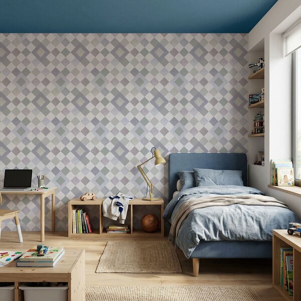Tapety Diamanty v chladných šedo-modrých odtieňoch, Tapety abstraktné, a01247v1 : Uwalls.sk