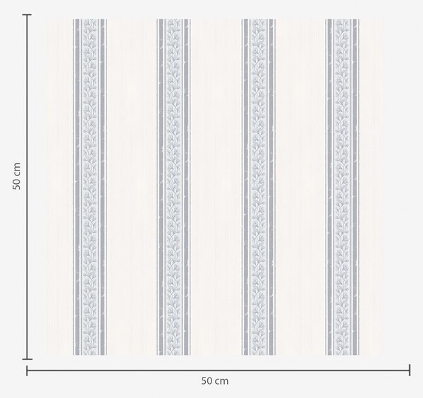 Tapety Svetlo modro-šedé pruhy s lístkami, Tapety geometria, Tapety pruhy, a01249v1 : Uwalls.sk
