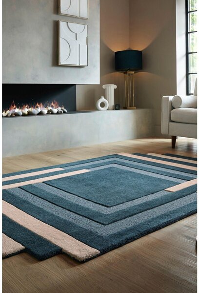 VLNENÝ KOBEREC, 120/180 cm modrá Flair Rugs - Online Only bytové doplnky, Online Only