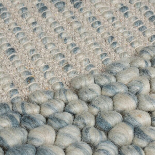 RUČNE TKANÝ KOBEREC, 120/170 cm modrá Flair Rugs - Online Only bytové doplnky, Online Only