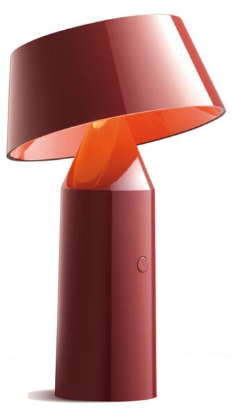 Stolové Lampa MARSET, Bicoca, stmievateľné, Červená, Obývacia izba, Plast, Dizajnový