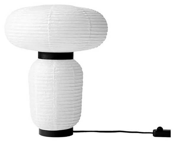 Stolové Lampa &Tradition, Formakami JH18, stmievateľné, Biela, Obývacia izba, Papier / Kartón, Dizajnový