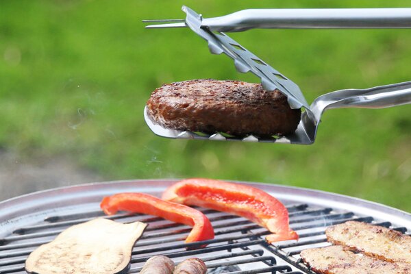 Stingray BBQ TNK 7v1 čierna – multifunkčná kuchynská obracačka