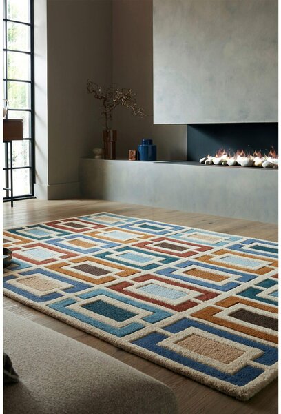 VLNENÝ KOBEREC, 160/230 cm modrá Flair Rugs - Online Only bytové doplnky, Online Only