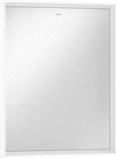 Hansgrohe Xarita E - Zrkadlo s LED osvetlením 600x50 mm s infračerveným senzorom, biela matná 54997700