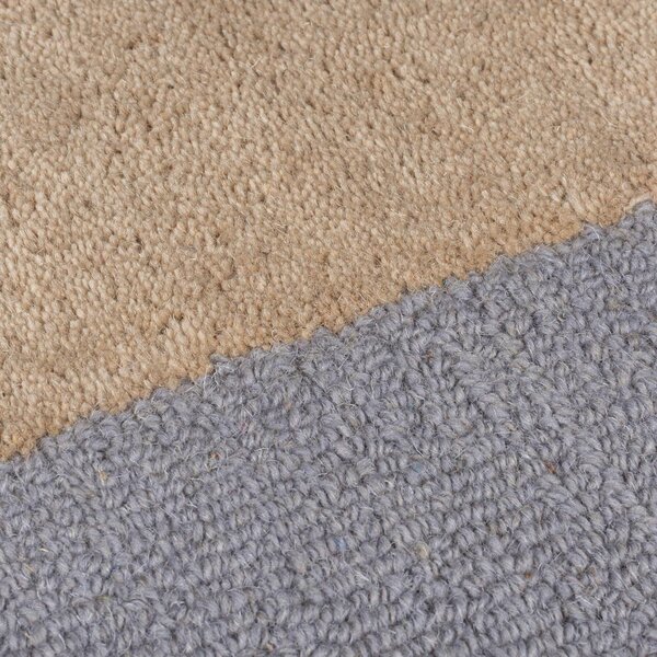 VLNENÝ KOBEREC, 120/170 cm modrá, hrdzavá Flair Rugs - Online Only bytové doplnky, Online Only