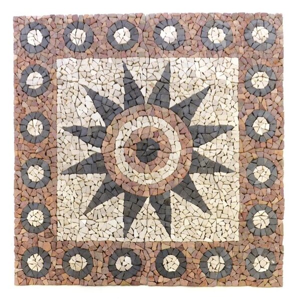 DIVERO - mozaika Kvetina 120 cm x 120 cm