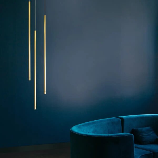 LED luster Elettra 1.5 zlaté – Zlatá