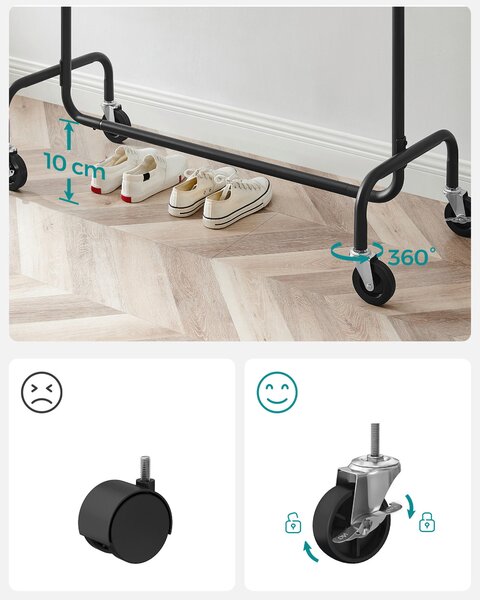 POJAZDNÝ STOJAN NA ODEVY - Nemí sluhovia, Online Only