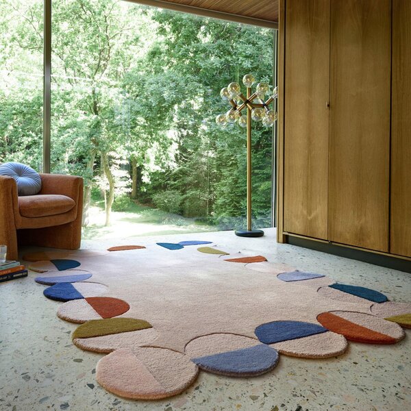 VLNENÝ KOBEREC, 160/230 cm béžová, hrdzavá Flair Rugs - Online Only bytové doplnky, Online Only