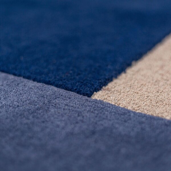 VLNENÝ KOBEREC, 150 cm modrá Flair Rugs - Online Only bytové doplnky, Online Only