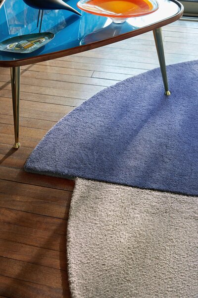 VLNENÝ KOBEREC, 150 cm modrá Flair Rugs - Online Only bytové doplnky, Online Only