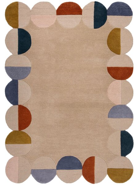 VLNENÝ KOBEREC, 160/230 cm béžová, hrdzavá Flair Rugs - Online Only bytové doplnky, Online Only