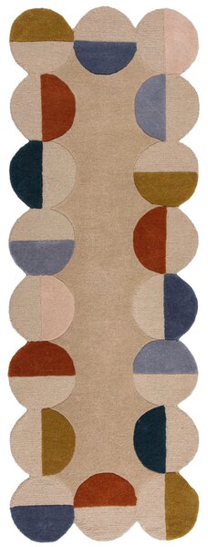 BEHÚŇ, 80/230 cm, béžová, hrdzavá Flair Rugs - Online Only bytové doplnky, Online Only