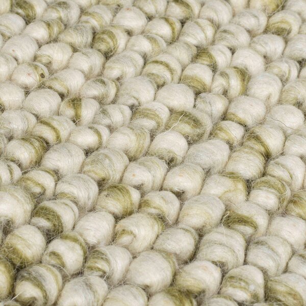 RUČNE TKANÝ KOBEREC, 80/150 cm krémová, zelená Flair Rugs - Online Only bytové doplnky, Online Only
