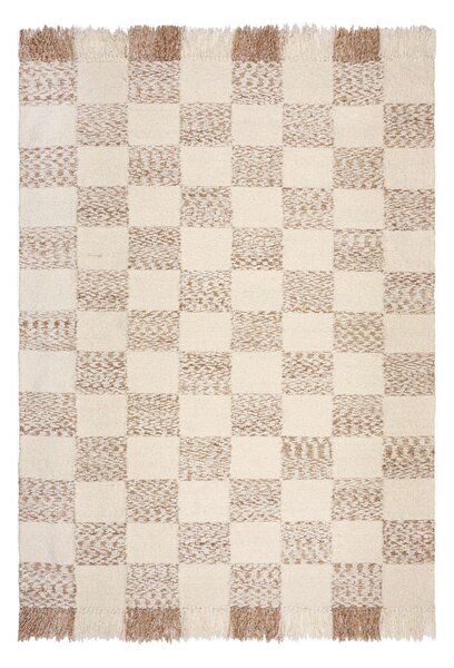 RUČNE TKANÝ KOBEREC, 160/230 cm prírodná farba, béžová Flair Rugs - Online Only bytové doplnky, Online Only