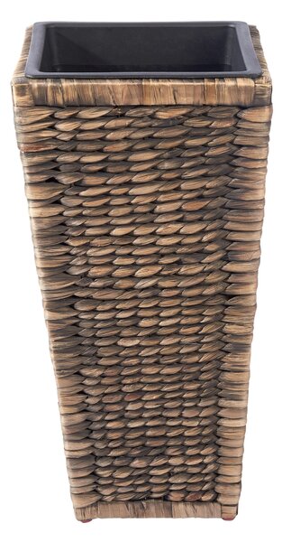 ČREPNÍK plast, prírodné materiály, 27/27/52 cm Landscape - Kvety & kvetináče