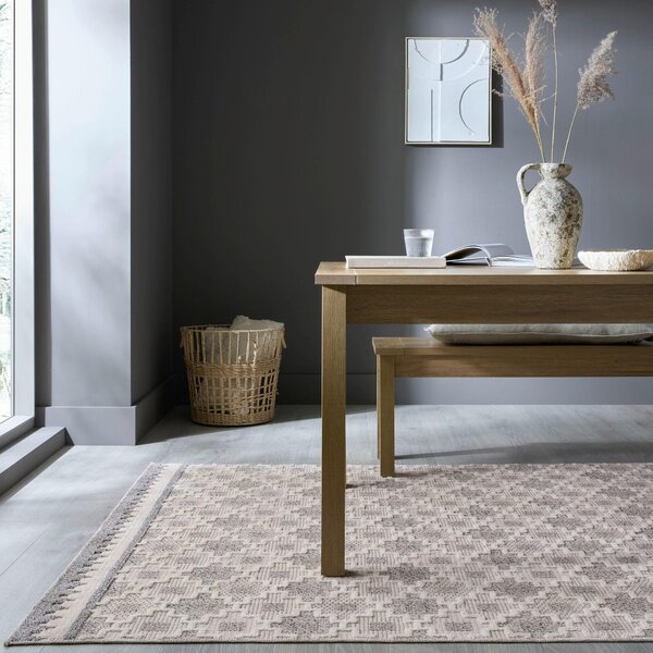 TKANÝ KOBEREC, 78/150 cm sivá Flair Rugs - Online Only bytové doplnky, Online Only