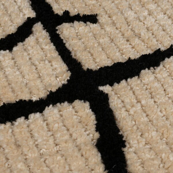 TKANÝ KOBEREC, 160/230 cm krémová Flair Rugs - Online Only bytové doplnky, Online Only