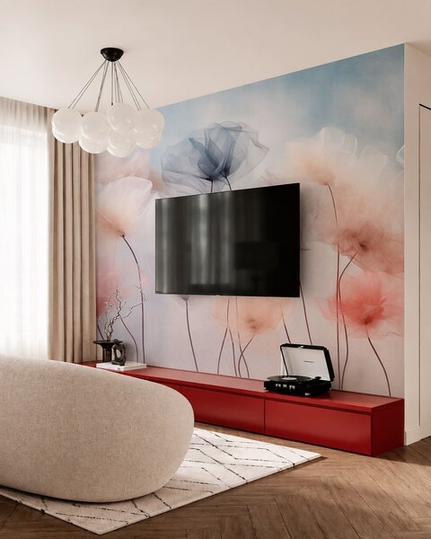 Tapety Vznášajúce sa kvety, Fototapety s kvetmi, w05818 : Uwalls.sk