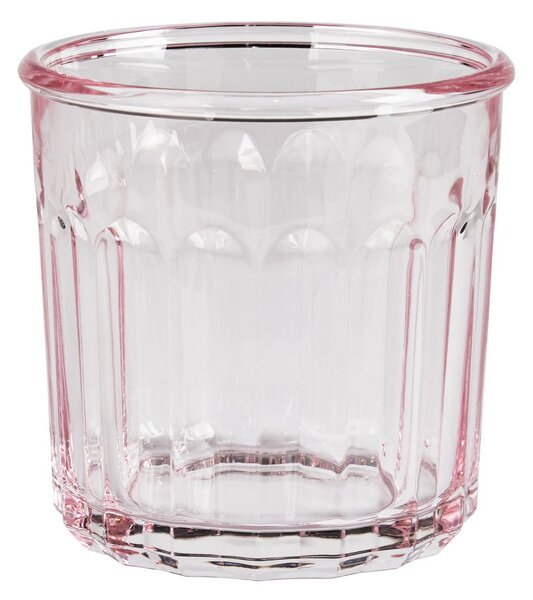 BARETTO Pohár na vodu 380 ml - ružová