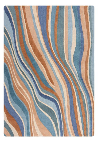 VLNENÝ KOBEREC, 120/170 cm modrá Flair Rugs - Online Only bytové doplnky, Online Only