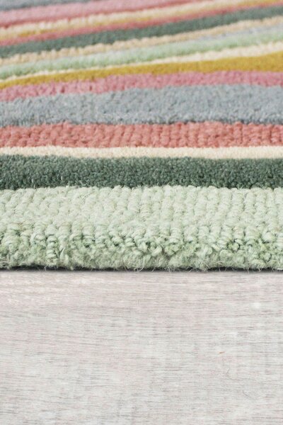 BEHÚŇ, 60/230 cm, zelená, ružová Flair Rugs - Online Only bytové doplnky, Online Only