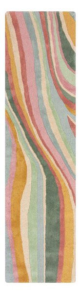 BEHÚŇ, 60/230 cm, zelená, ružová Flair Rugs - Online Only bytové doplnky, Online Only
