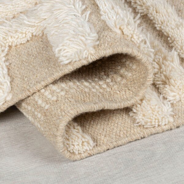 VLNENÝ KOBEREC, 120/170 cm prírodná farba Flair Rugs - Online Only bytové doplnky, Online Only