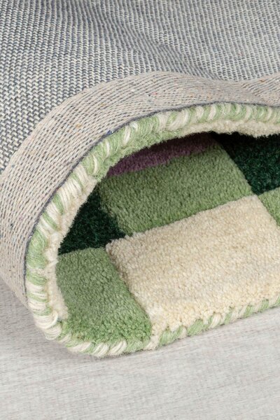 VLNENÝ KOBEREC, 120/170 cm zelená, lila Flair Rugs - Online Only bytové doplnky, Online Only