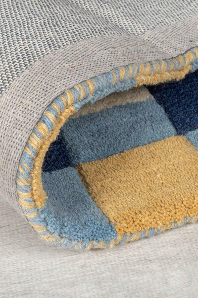 BEHÚŇ, 60/230 cm, modrá, žltá Flair Rugs - Online Only bytové doplnky, Online Only