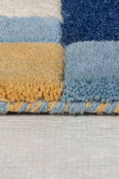 BEHÚŇ, 60/230 cm, modrá, žltá Flair Rugs - Online Only bytové doplnky, Online Only