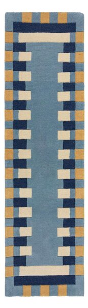 BEHÚŇ, 60/230 cm, modrá, žltá Flair Rugs - Online Only bytové doplnky, Online Only