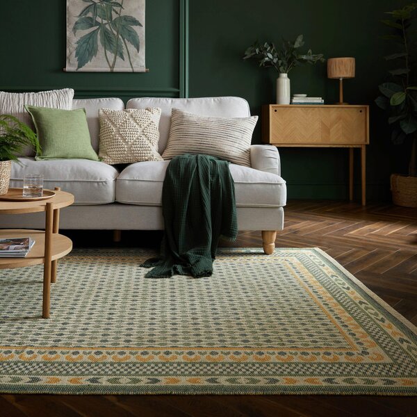 TKANÝ KOBEREC, 120/170 cm zelená Flair Rugs - Online Only bytové doplnky, Online Only