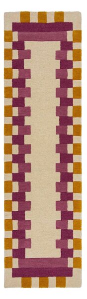 BEHÚŇ, 60/230 cm, žltá, ružová Flair Rugs - Online Only bytové doplnky, Online Only