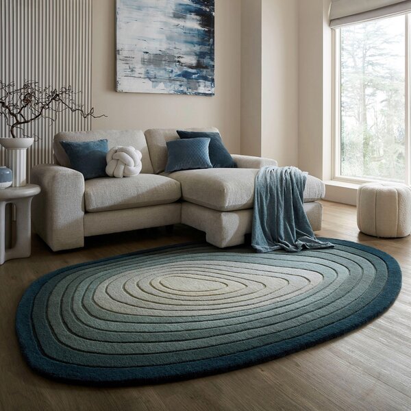VLNENÝ KOBEREC, 200/290 cm modrá Flair Rugs - Online Only bytové doplnky, Online Only