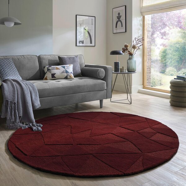 VLNENÝ KOBEREC, 160 cm červená Flair Rugs - Online Only bytové doplnky, Online Only