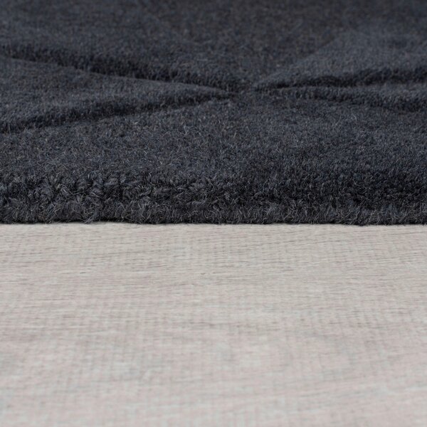 VLNENÝ KOBEREC, 160 cm sivá Flair Rugs - Online Only bytové doplnky, Online Only