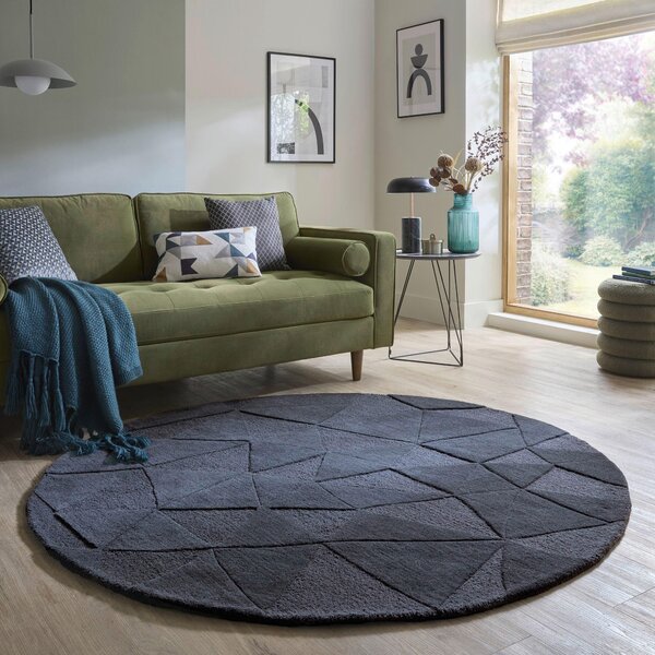 VLNENÝ KOBEREC, 160 cm sivá Flair Rugs - Online Only bytové doplnky, Online Only