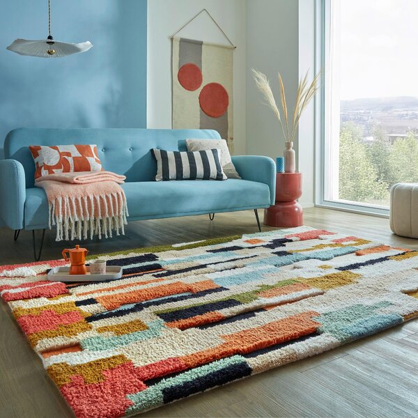 VLNENÝ KOBEREC, 120/170 cm viacfarebná Flair Rugs - Online Only bytové doplnky, Online Only