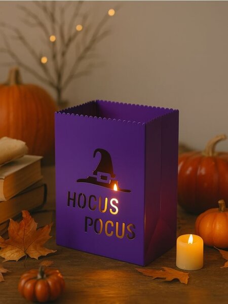 Sinsay - Stojaca LED halloweenska dekorácia s motívom čarodejníckeho klobúka - fialová