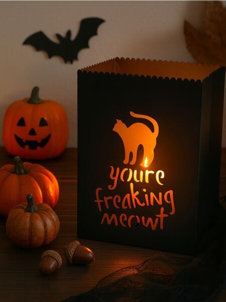 Sinsay - LED lampa Halloween - čierna