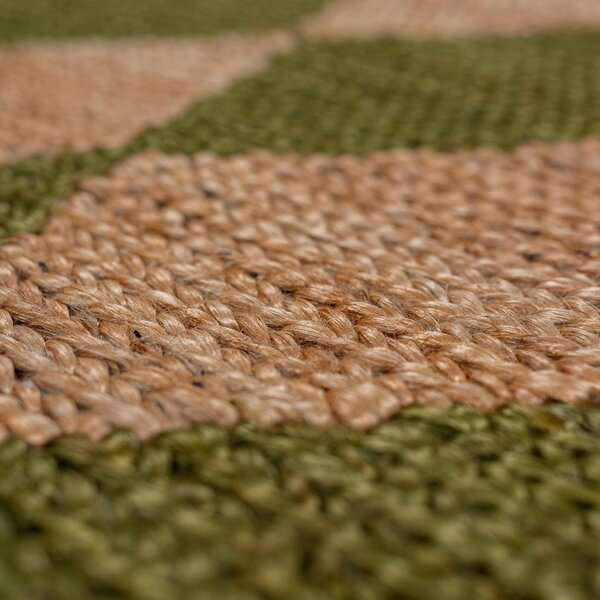 RUČNE TKANÝ KOBEREC, 120/170 cm zelená Flair Rugs - Online Only bytové doplnky, Online Only