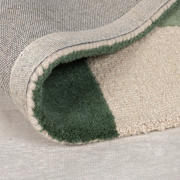 VLNENÝ KOBEREC, 120/170 cm modrá, zelená Flair Rugs - Online Only bytové doplnky, Online Only
