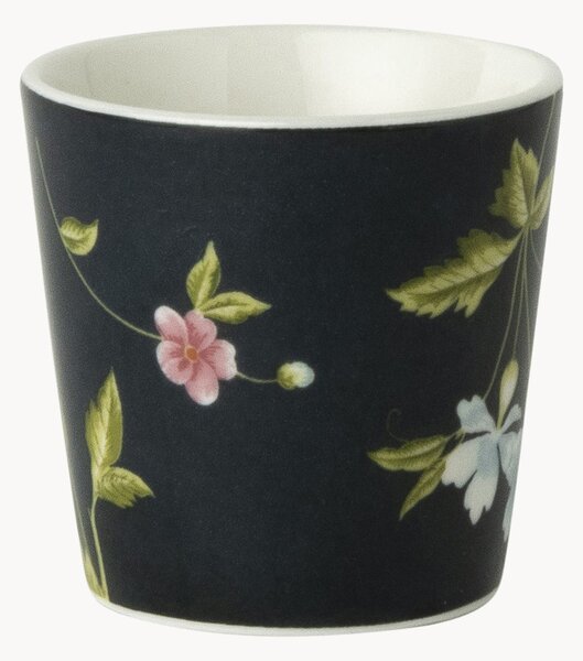Porcelánové stojany na vajíčka Midnight Uni, 6 ks