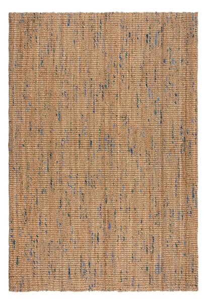 RUČNE TKANÝ KOBEREC, 120/170 cm modrá, prírodná farba Flair Rugs - Online Only bytové doplnky, Online Only