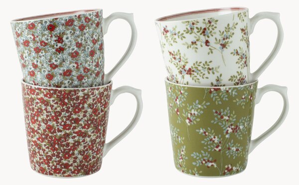 Porcelánové hrnčeky Gift, 4 ks